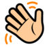 Waving Hand Emoji Copy Paste ― 👋 - softbank
