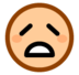 Weary Face Emoji Copy Paste ― 😩 - softbank