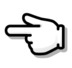 Backhand Index Pointing Left Emoji Copy Paste ― 👈 - softbank