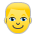 Man: Blond Hair Emoji Copy Paste ― 👱‍♂ - sony-playstation
