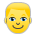 Person: Blond Hair Emoji Copy Paste ― 👱 - sony-playstation