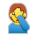 Person Facepalming Emoji Copy Paste ― 🤦 - sony-playstation