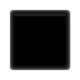 Black Medium Square Emoji Copy Paste ― ◼️ - apple