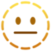 Dotted Line Face Emoji Copy Paste ― 🫥 - apple
