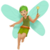 Fairy: Medium-light Skin Tone Emoji Copy Paste ― 🧚🏼 - apple