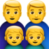 Family: Man, Man, Boy, Boy Emoji Copy Paste ― 👨‍👨‍👦‍👦 - apple