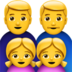 Family: Man, Man, Girl, Girl Emoji Copy Paste ― 👨‍👨‍👧‍👧 - apple