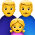 Family: Man, Man, Girl Emoji Copy Paste ― 👨‍👨‍👧 - apple