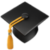 Graduation Cap Emoji Copy Paste ― 🎓 - apple