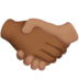 Handshake: Medium-dark Skin Tone, Medium Skin Tone Emoji Copy Paste ― 🫱🏾‍🫲🏽 - apple