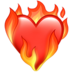 Heart On Fire Emoji Copy Paste ― ❤️‍🔥 - apple