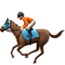 Horse Racing: Light Skin Tone Emoji Copy Paste ― 🏇🏻 - apple