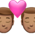 Kiss: Man, Man, Medium Skin Tone Emoji Copy Paste ― 👨🏽‍❤️‍💋‍👨🏽 - apple