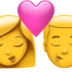 Kiss: Woman, Man Emoji Copy Paste ― 👩‍❤️‍💋‍👨 - apple