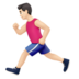 Man Running: Light Skin Tone Emoji Copy Paste ― 🏃🏻‍♂ - apple