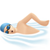 Man Swimming: Light Skin Tone Emoji Copy Paste ― 🏊🏻‍♂ - apple