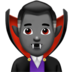Man Vampire: Medium-dark Skin Tone Emoji Copy Paste ― 🧛🏾‍♂ - apple