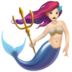 Mermaid: Light Skin Tone Emoji Copy Paste ― 🧜🏻‍♀ - apple