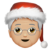 Mx Claus: Medium-light Skin Tone Emoji Copy Paste ― 🧑🏼‍🎄 - apple
