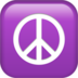 Peace Symbol Emoji Copy Paste ― ☮️ - apple