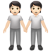 People Holding Hands: Light Skin Tone Emoji Copy Paste ― 🧑🏻‍🤝‍🧑🏻 - apple