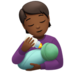 Person Feeding Baby: Medium-dark Skin Tone Emoji Copy Paste ― 🧑🏾‍🍼 - apple