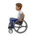 Person In Manual Wheelchair: Medium Skin Tone Emoji Copy Paste ― 🧑🏽‍🦽 - apple