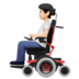 Person In Motorized Wheelchair: Light Skin Tone Emoji Copy Paste ― 🧑🏻‍🦼 - apple