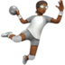 Person Playing Handball: Medium-dark Skin Tone Emoji Copy Paste ― 🤾🏾 - apple