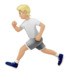 Person Running: Medium-light Skin Tone Emoji Copy Paste ― 🏃🏼 - apple