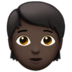 Person: Dark Skin Tone Emoji Copy Paste ― 🧑🏿 - apple