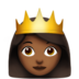 Princess: Medium-dark Skin Tone Emoji Copy Paste ― 👸🏾 - apple