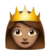 Princess: Medium Skin Tone Emoji Copy Paste ― 👸🏽 - apple