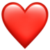 Red Heart Emoji Copy Paste ― ❤️ - apple