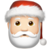 Santa Claus: Light Skin Tone Emoji Copy Paste ― 🎅🏻 - apple