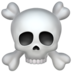 Skull And Crossbones Emoji Copy Paste ― ☠️ - apple