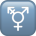 Transgender Symbol Emoji Copy Paste ― ⚧️ - apple