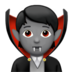 Vampire: Medium Skin Tone Emoji Copy Paste ― 🧛🏽 - apple