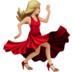 Woman Dancing: Medium-light Skin Tone Emoji Copy Paste ― 💃🏼 - apple