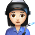 Woman Factory Worker: Light Skin Tone Emoji Copy Paste ― 👩🏻‍🏭 - apple