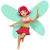 Woman Fairy: Medium-light Skin Tone Emoji Copy Paste ― 🧚🏼‍♀ - apple