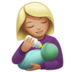 Woman Feeding Baby: Medium-light Skin Tone Emoji Copy Paste ― 👩🏼‍🍼 - apple