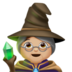 Woman Mage: Medium-light Skin Tone Emoji Copy Paste ― 🧙🏼‍♀ - apple