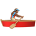 Woman Rowing Boat: Medium Skin Tone Emoji Copy Paste ― 🚣🏽‍♀ - apple