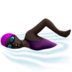 Woman Swimming: Dark Skin Tone Emoji Copy Paste ― 🏊🏿‍♀ - apple