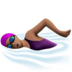 Woman Swimming: Medium Skin Tone Emoji Copy Paste ― 🏊🏽‍♀ - apple