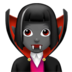 Woman Vampire: Medium-dark Skin Tone Emoji Copy Paste ― 🧛🏾‍♀ - apple