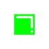 Black Medium-small Square Emoji Copy Paste ― ◾ - au-by-kddi
