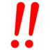 Double Exclamation Mark Emoji Copy Paste ― ‼️ - au-by-kddi