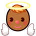 Baby Angel: Medium-dark Skin Tone Emoji Copy Paste ― 👼🏾 - emojidex
